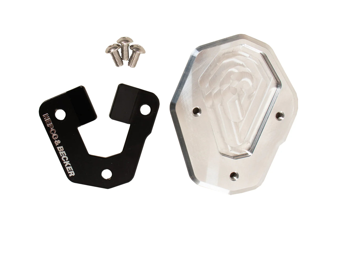 Side stand Enlargement For BMW F900GS 2024 Onwards - Hepco Becker - 42116534 00 91