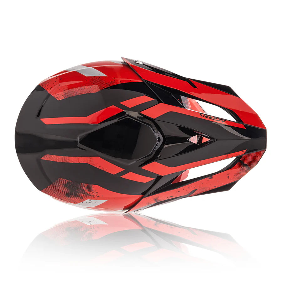 Profile 4 Helmet - White/Red - Acerbis