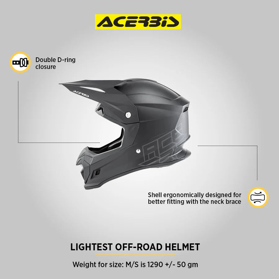 Profile 4 Helmet - Matt Black - Acerbis