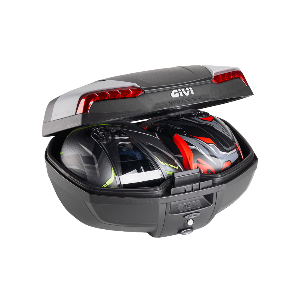 Top Box 46Ltr Riviera Grey E46N2 - Givi