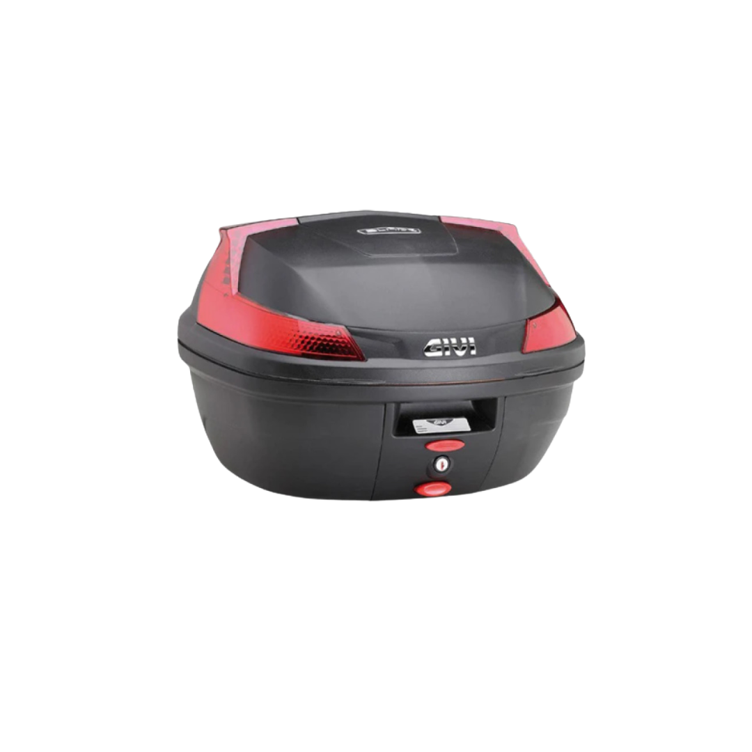 Monolock Top Box 37ltr Blade Red Reflectors - Givi