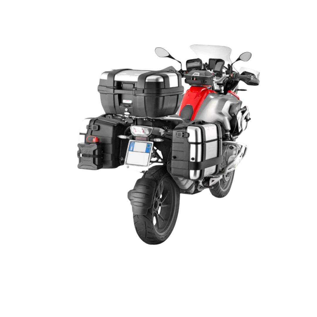 Monokey Top/Side Box 46Ltr Trekker Silver - Givi