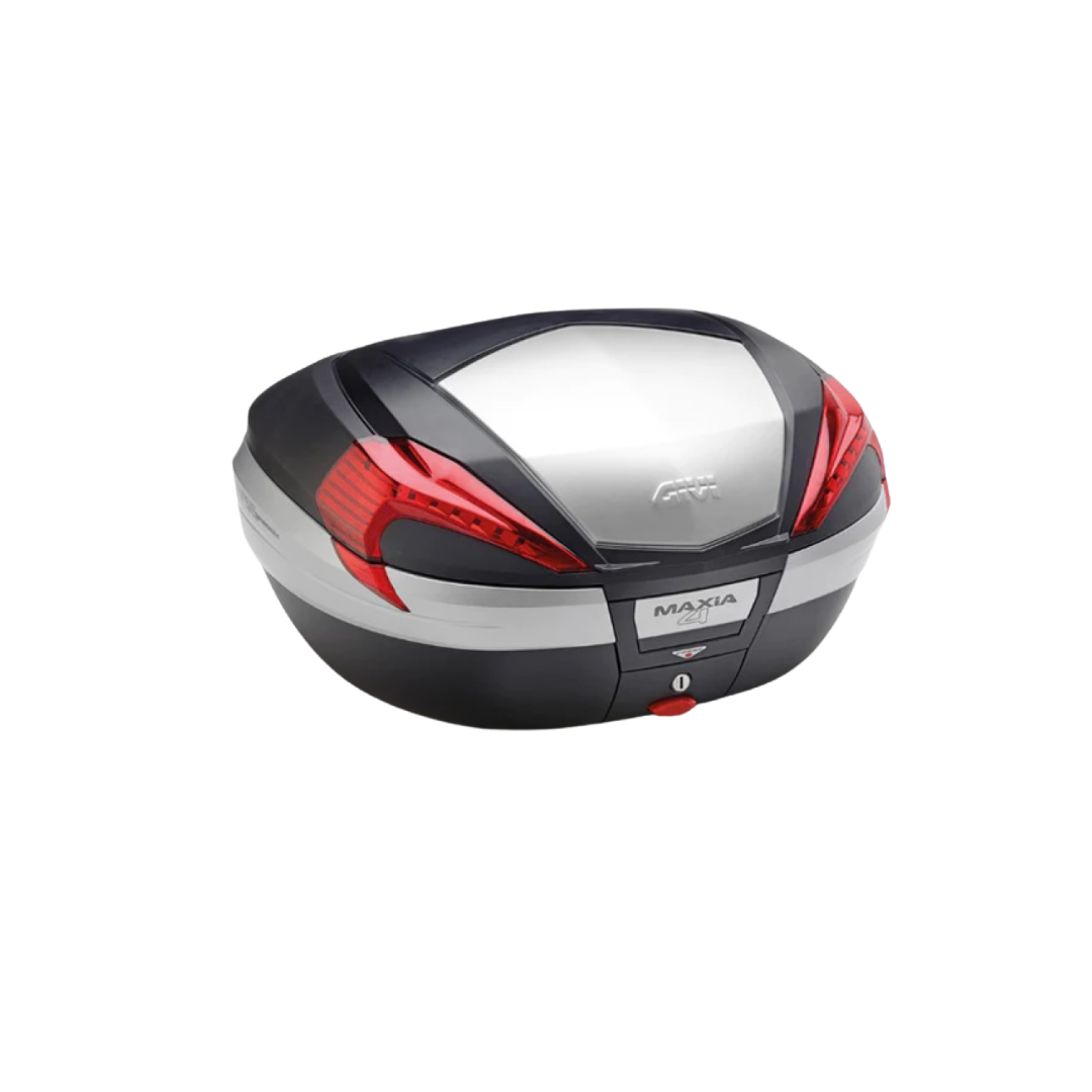 Monokey Top Box 56Ltr Red reflector MAXIA 4 - Givi