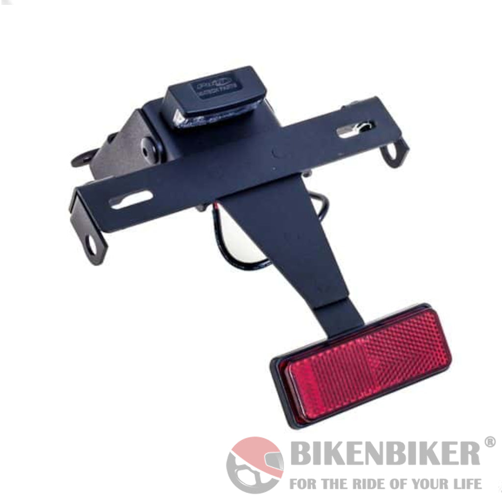 License Plate Holder For Kawasaki Z800 2013-Puig Vehicle Frames