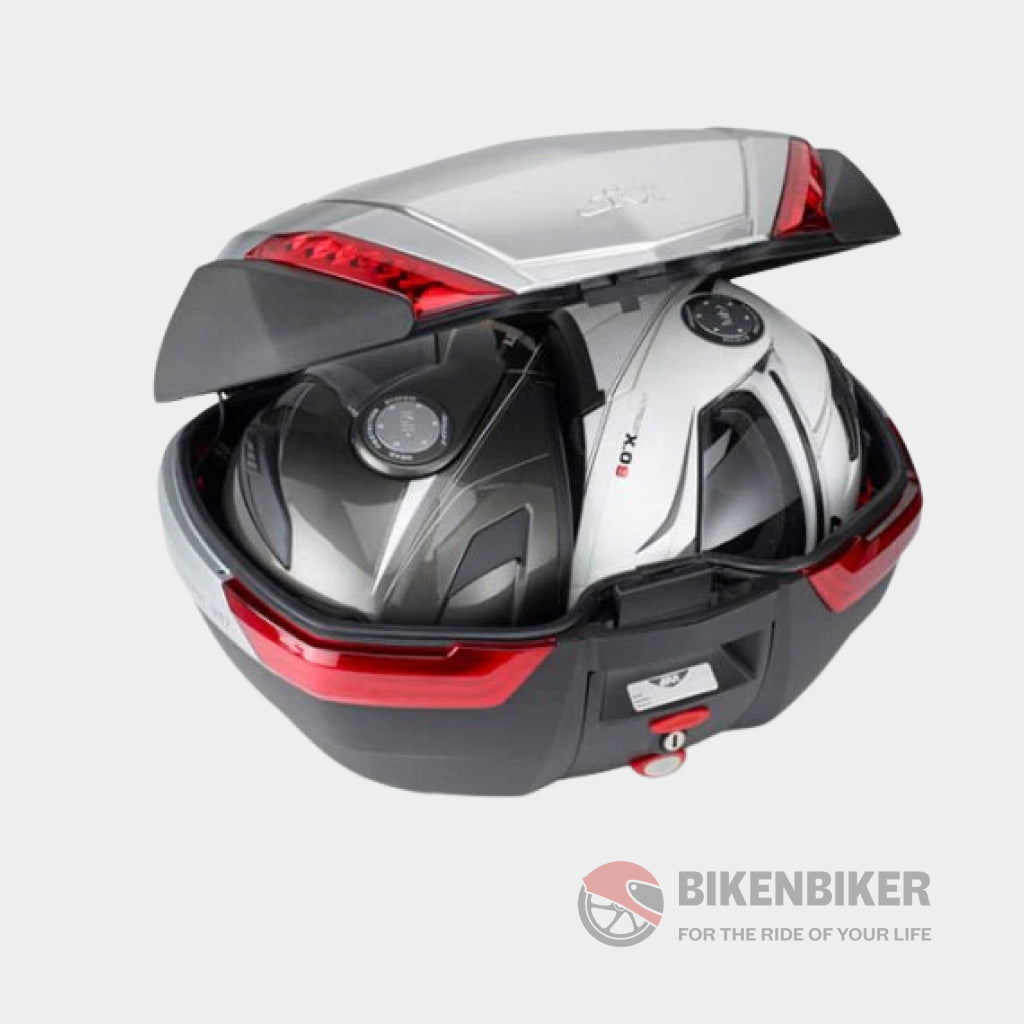 Monokey V47 Tech Top Case With Smoked Reflectors - Givi Top Case