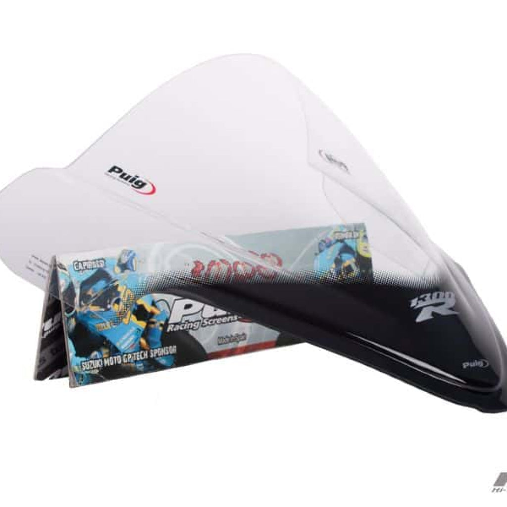 Racing Screen For Suzuki Hayabusa (2009-20) - Puig Clear Windscreen