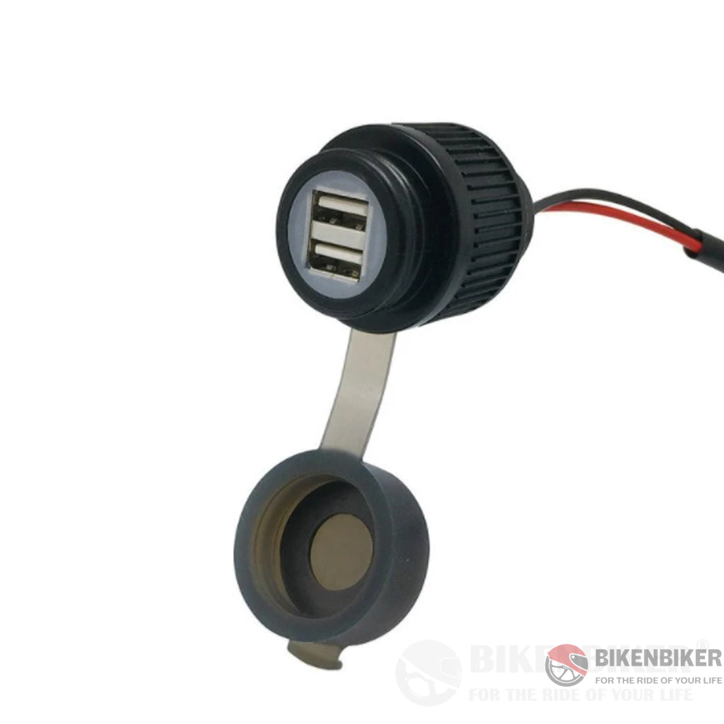 Surface Panel & Handlebar Dual Usb 4A (Plastic) - Cliff Top Electricals