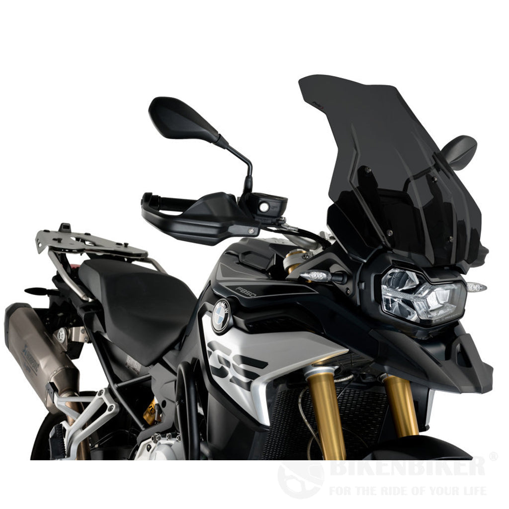Touring Plus Screen For Bmw F850Gs 2018 - Puig Dark Smoke Windscreen