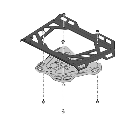 Top Rack Street Luggage For Suzuki GSX1300R Hayabusa-SW-Motech