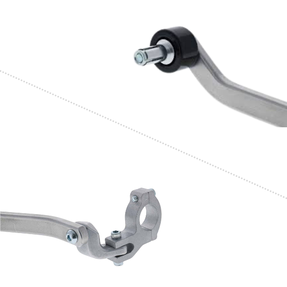 Two Point Handguard Hardware Mount For Ducati DesertX  - Barkbusters