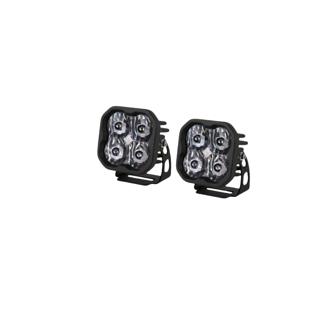 White Pro Backlit Led Stage Series 3" Pod (pair) Light - Diode Dynamics