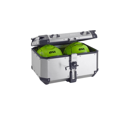 Monokey Top Box 58Ltr Trekker Outback Silver  - Givi