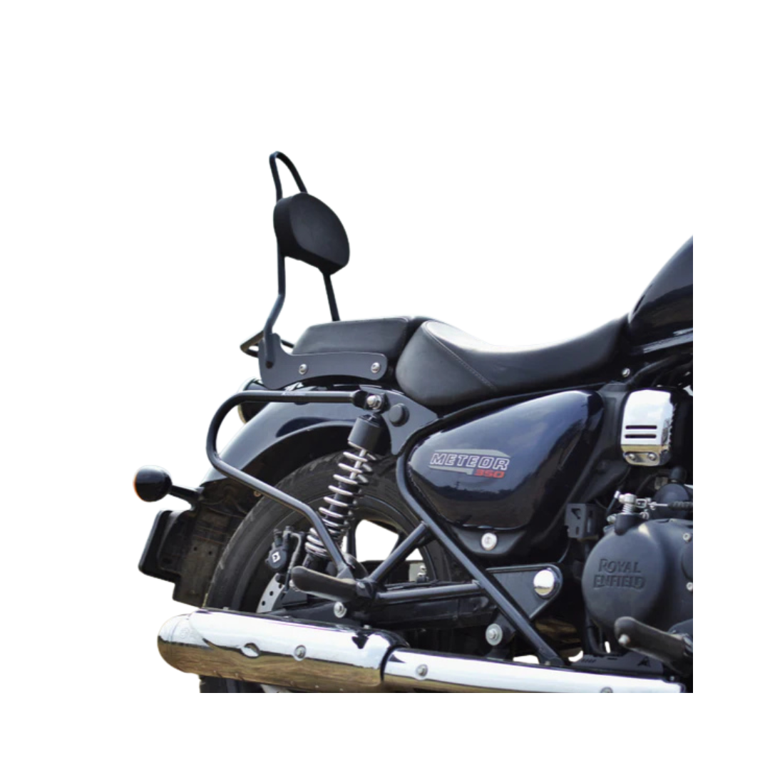Sissy Bar With Backrest For Royal Enfield Meteor 350 - Auto Engina