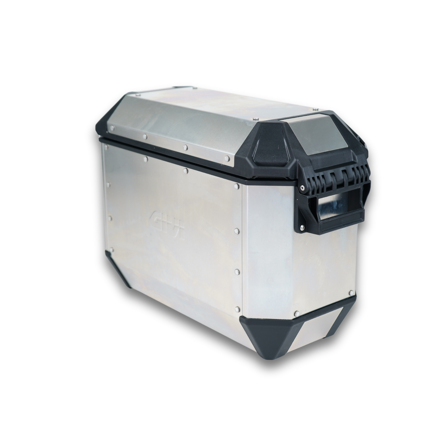 Monte Bianco Side Cases Pair of Monokey Silver - Givi