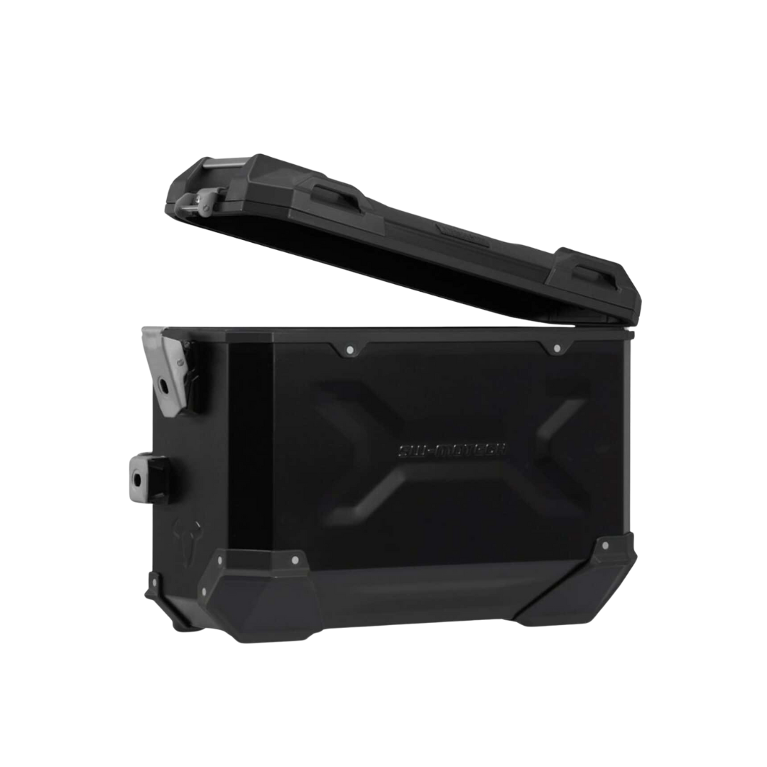 TraX ADV Side Case System 37/37L“Black for BMW R1300GS 2024-SW-Motech