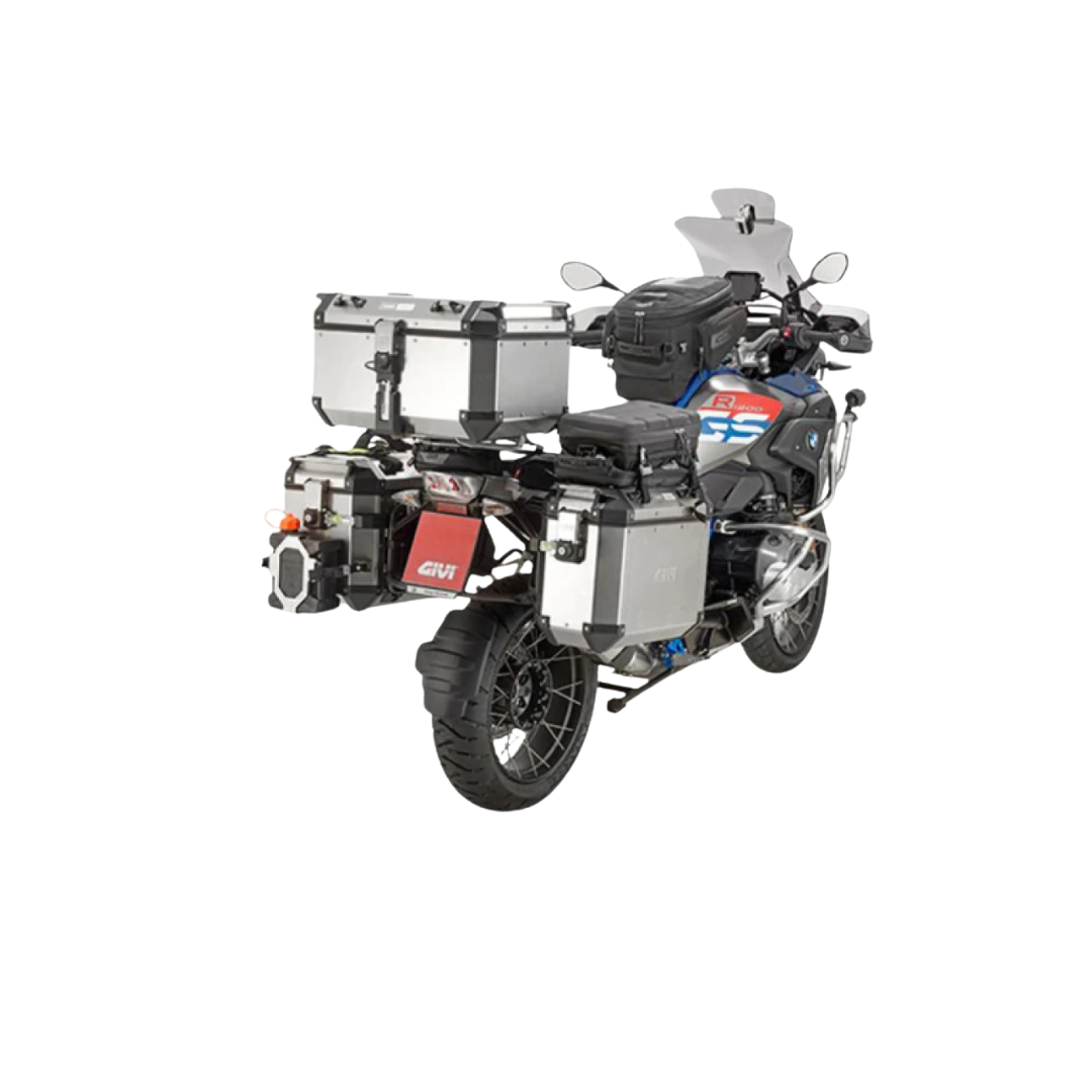 Monokey Top Box 58Ltr Trekker Outback Silver  - Givi