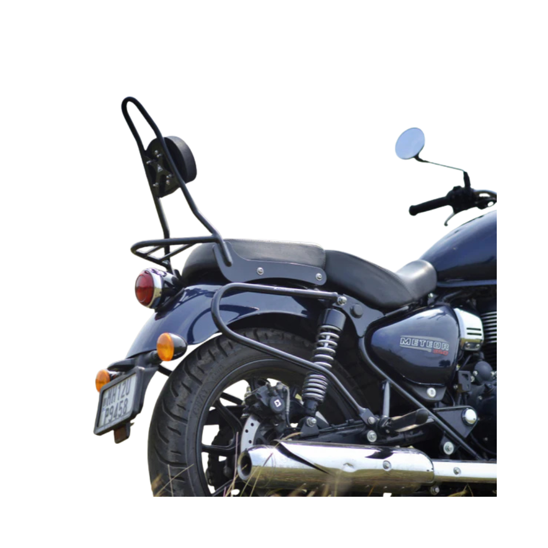 Sissy Bar With Backrest For Royal Enfield Meteor 350 - Auto Engina