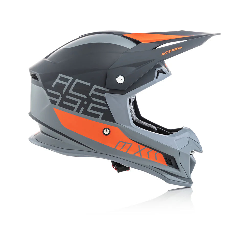 Profile 4 Helmet - Grey/Orange - Acerbis