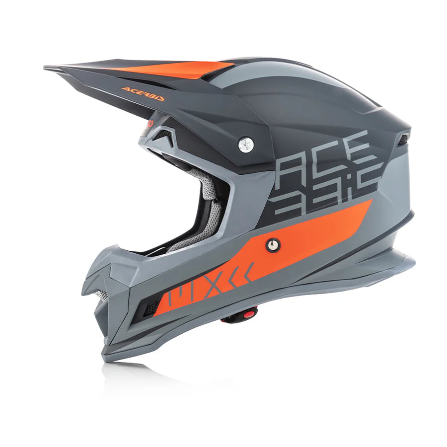 Profile 4 Helmet - Grey/Orange - Acerbis