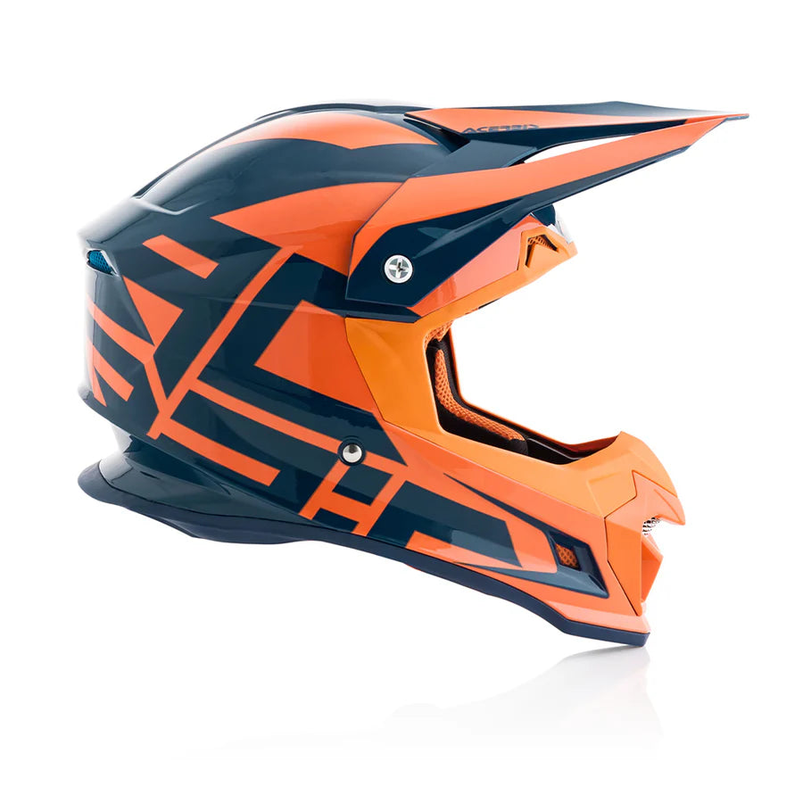 Profile 4 Helmet - Orange/Blue - Acerbis