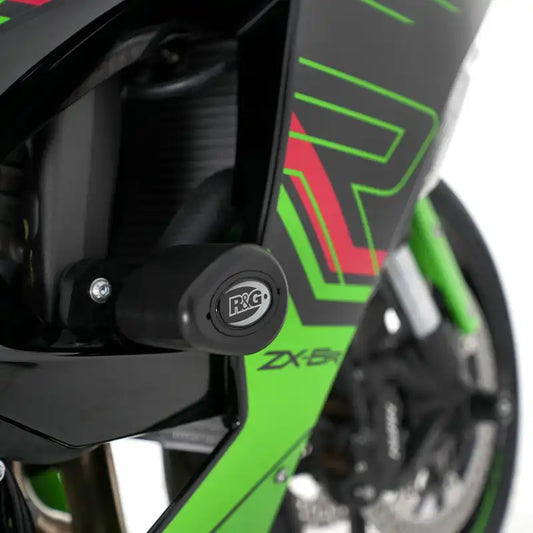 Crash Guards (Aero Style (Non-Drill) For Kawasaki NinjaZX6R-R&G