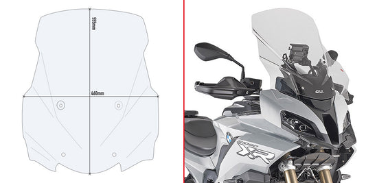 Transparent Windscreen For BMW S1000XR-Givi