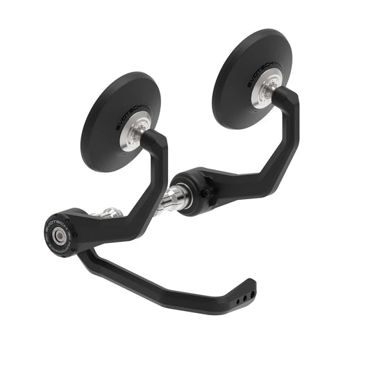 Bar End Mirrors / Brake Protector (Retro)-Evotech Performance