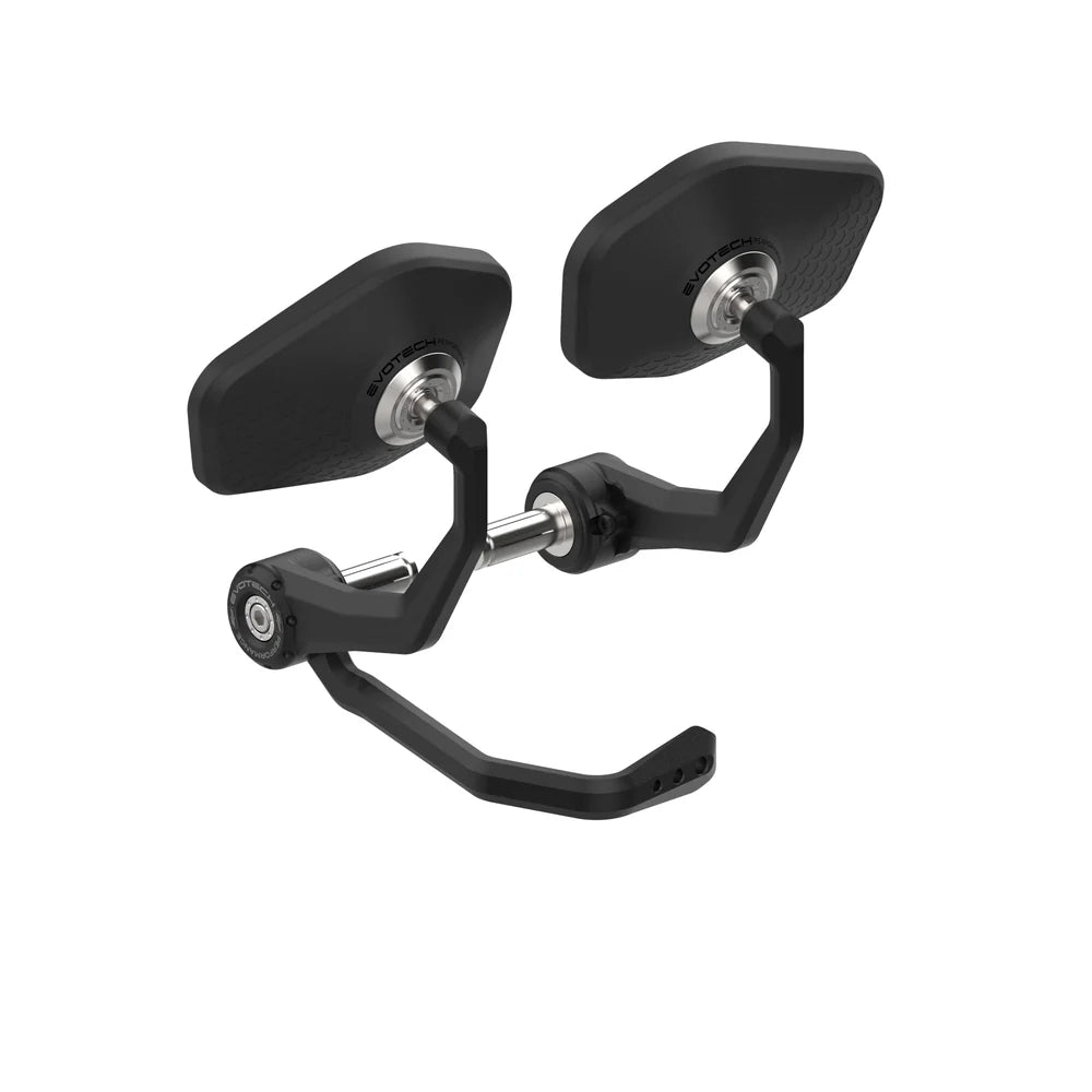 Bar End Mirrors / Brake and Clutch Protector Kit (Retro)-Evotech Performance