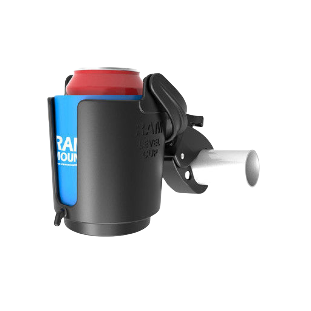 Drink Holder Level Cup™ With Tough-Claw™ Mount-RAM Mounts