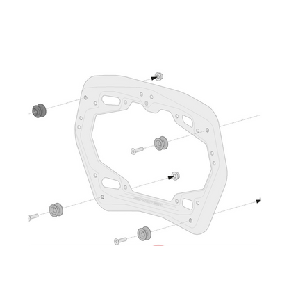 AERO Adapter Kit - Quick Lock PRO Side Carriers - SW-Motech