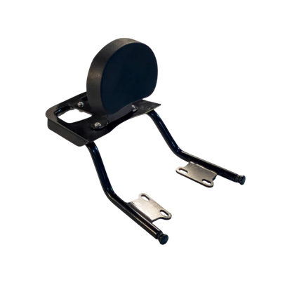 Top Rack with Backrest Black For Royal Enfield Hunter350 - Auto Engina