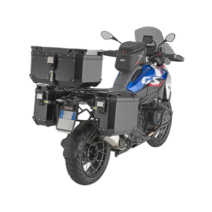 Monokey Top Box Black Trekker Outback EVO Smart 58Ltr -Givi