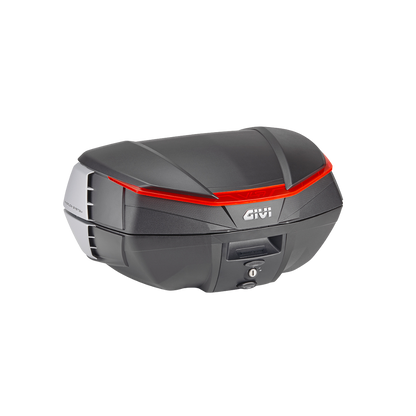 Monokey Air Top Box 49Ltr Black With Red Reflector- Givi
