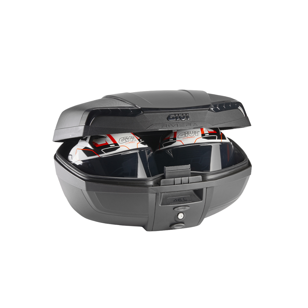 Top Box Triple Black 46Ltr Riviera - Givi