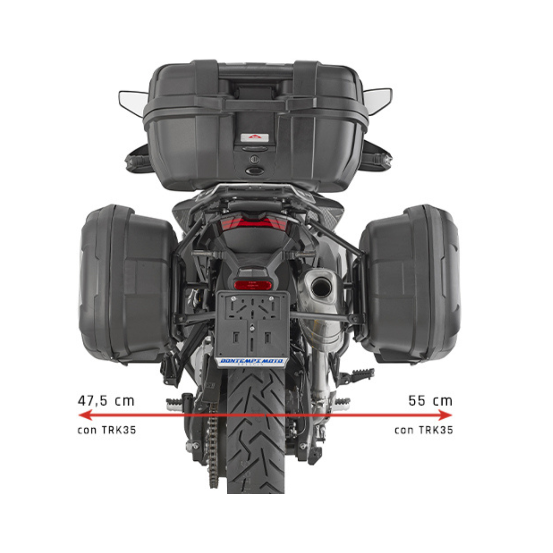 Top Box Black 52Ltr Trekker Lite - Givi