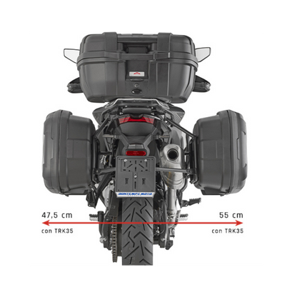 Top Box Black 52Ltr Trekker Lite - Givi