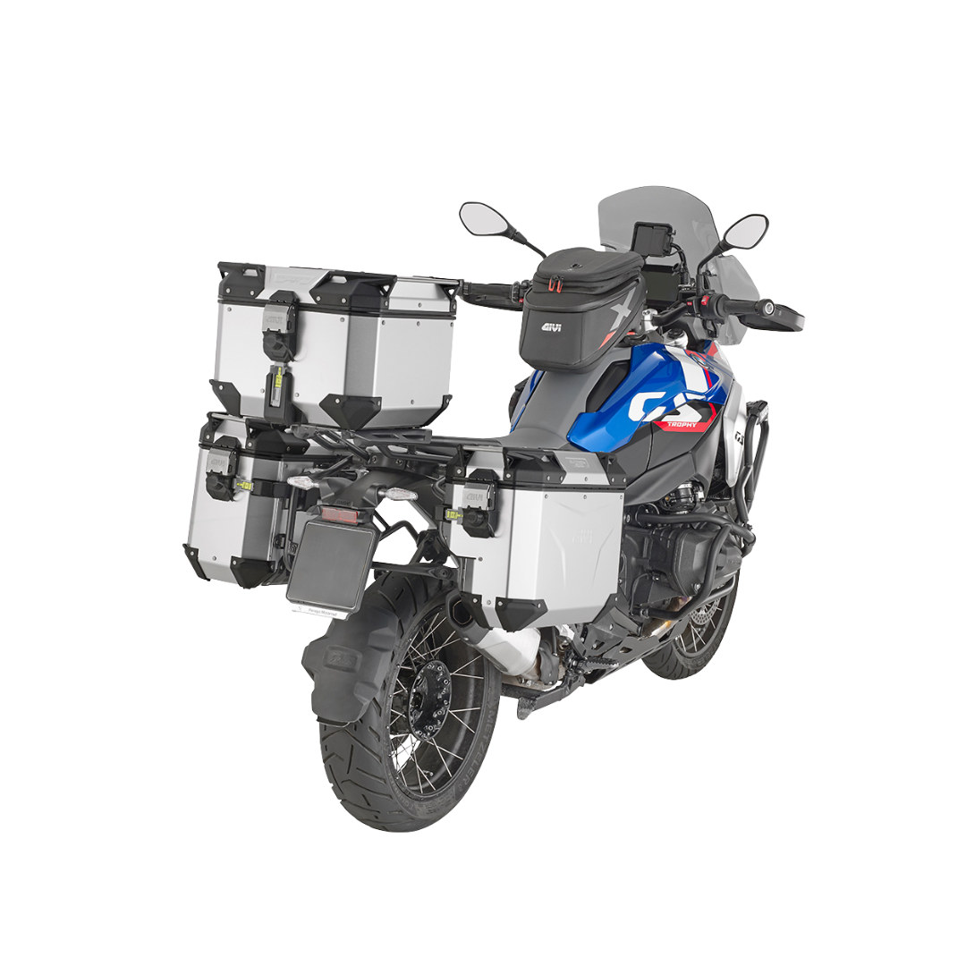 Top Box Evo Smart 42Ltr Anodized Silver Trekker Outback  - Givi