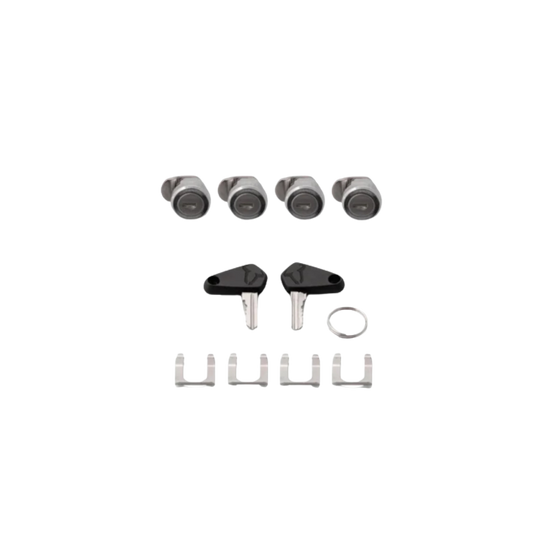 TRAX lock set. (set of 4)-SW-Motech