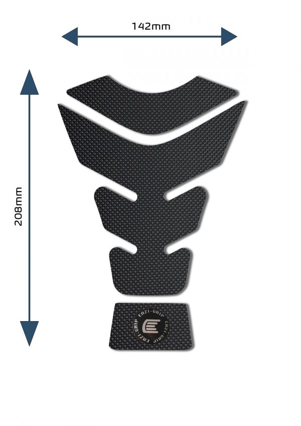 Centre Tank Pad In Black Design G- Eazi-Grip