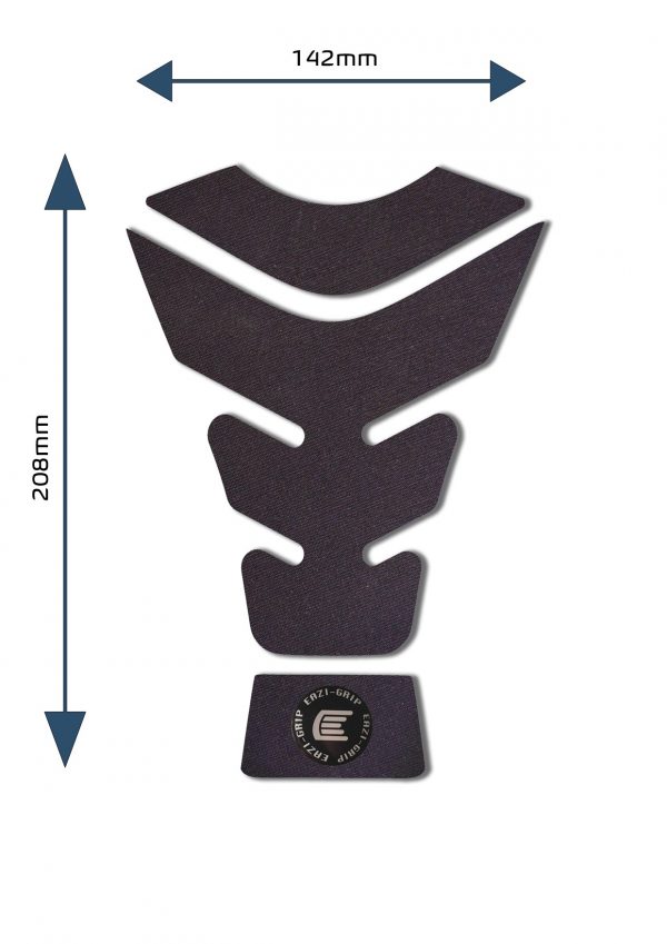 Centre Tank Pad In Black Design G- Eazi-Grip