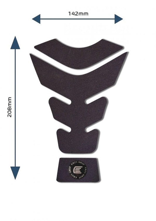 Centre Tank Pad In Black Design G- Eazi-Grip