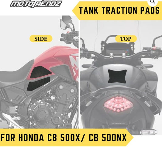 Tank Traction Pads For Honda CB500X/NX500 -Mototrendz