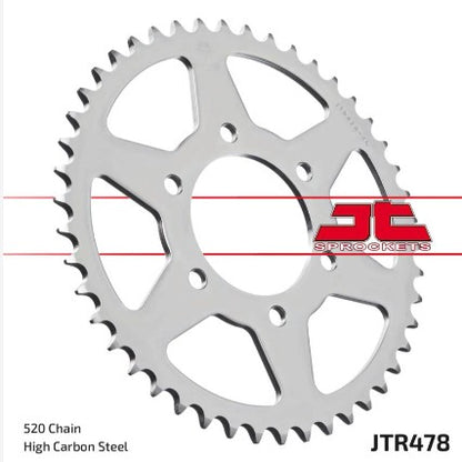Sprockets Rear (478 - 46T) -JT Sprockets