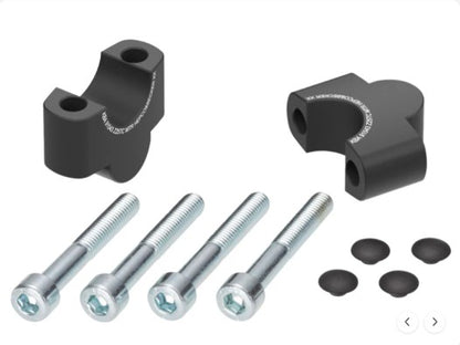 Handlebar Risers 25mm UP (4235-Z25TC) For Honda CMX500 Rebel-Hepco & Becker
