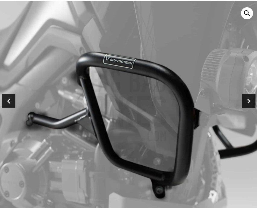 Crash Guard Black For Honda Africa Twin –SW-Motech