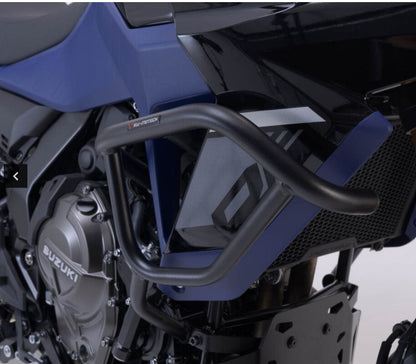 Crash Guard Black For Suzuki V-Strom 800/800DE- SW-Motech