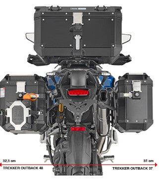 Monokey Side Rack For Triumph Tiger 1200GT Explorer/Rally-Givi