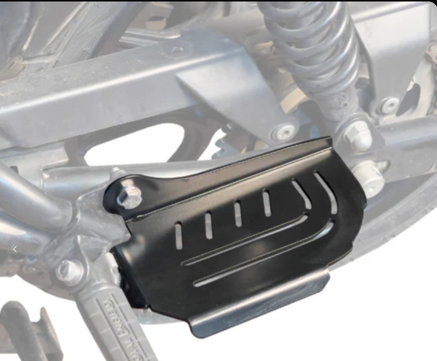 Footrest Extender Black For Royal Enfield Hunter 350-Auto Engina