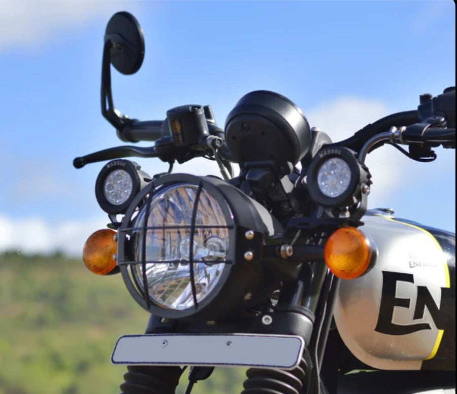 Headlight Grill Black For Royal Enfield Hunter350-Auto Engina
