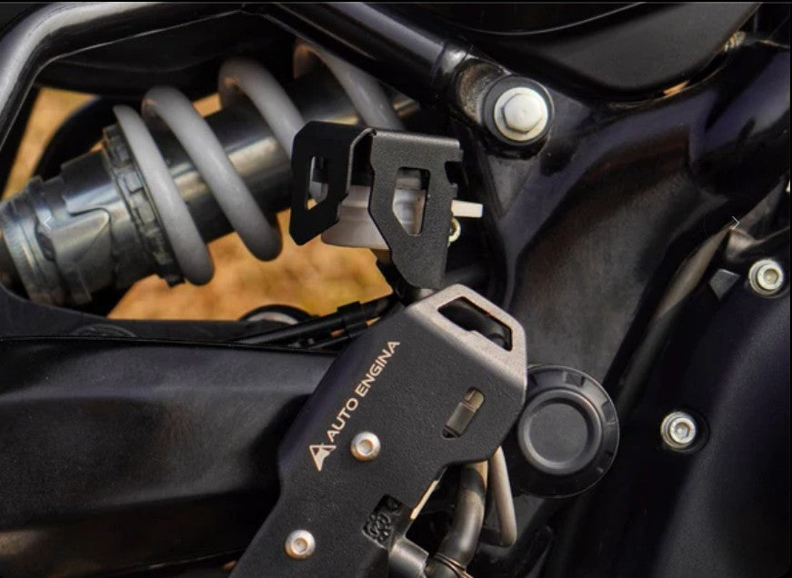 Brake Oil Reservoir Cover Black For Royal Enfield Guerrilla450 - Auto Engina